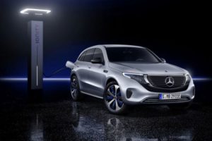 В Осло был протестирован EQC Mercedes-Benz