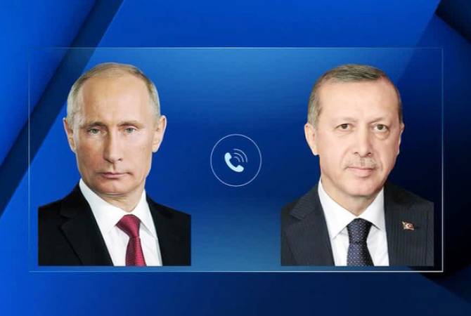 Путин и Эрдоган обсудили по телефону ситуацию в Идлибе