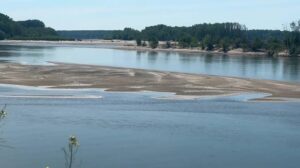 Круизные суда застряли на Дунае из-за низкого уровня воды в реке